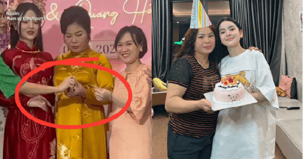 Chu Thanh Huyền - vợ Quang Hải từng gây sốc khi hất tay mẹ đẻ, nay khiến netizen xúc động vì dòng tin gửi mẹ
