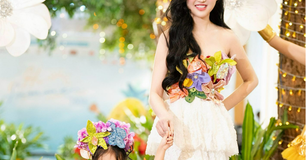 Á hậu Trúc Ny lần thứ hai diễn vedette cùng con gái 2 tuổi, hé lộ bí quyết nuôi con ngoan và tự tin
