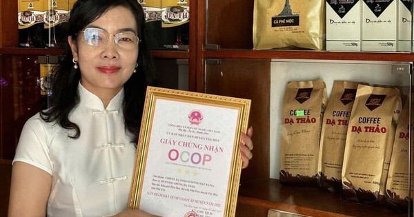 Cà phê Dạ Thảo bán 17 tấn hàng giả: Từng được vinh danh sản phẩm OCOP 3 sao