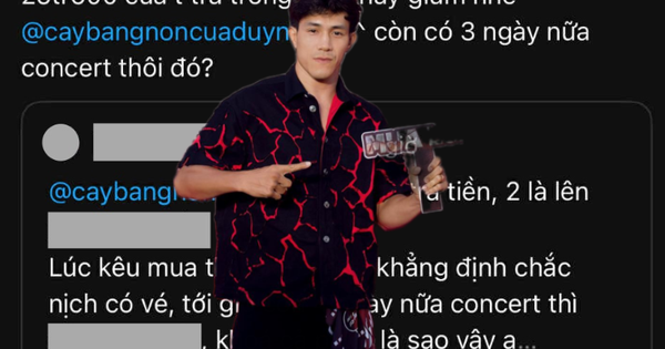 Phía Nguyễn Trần Duy Nhất lên tiếng về thông tin FC scam vé concert Chông Gai lên đến hàng trăm triệu đồng
