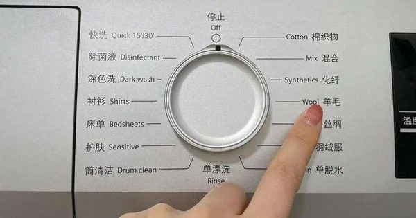 5 chế độ của máy giặt 90% người chẳng để tâm