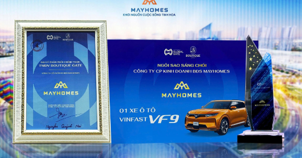 Mayhomes chiến thắng tại Vinhomes Global Gate Awards 2025 "Dấu ấn kỳ tích"