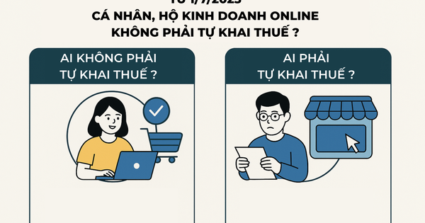 Từ 1/7, các trường hợp bán hàng online nào được miễn khai thuế?