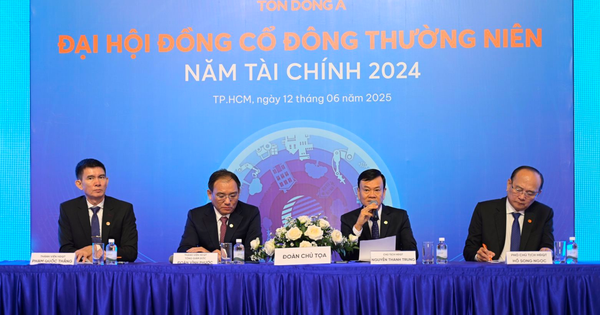 ĐHĐCĐ Tôn Đông Á: Dòng chảy thương mại thép đang có nhiều xáo trộn, sẽ tập trung thị trường trong nước với tỷ trọng mục tiêu chiếm 75%