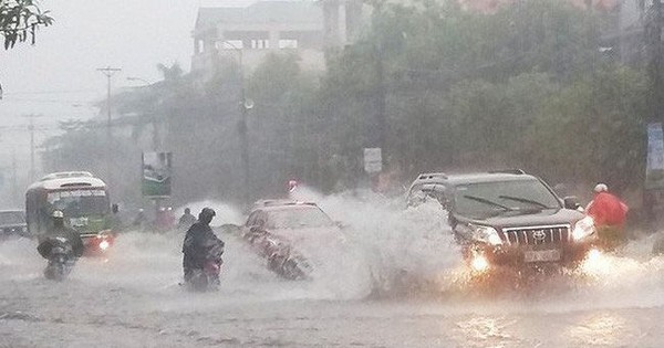 Ngày mai, nhiều nơi tiếp tục mưa to đến rất to