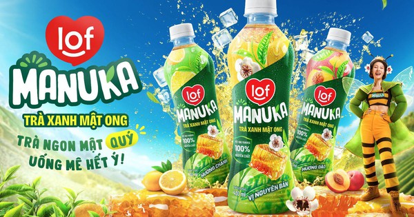 Trà xanh mật ong Lof Manuka chính thức ra mắt: Trà ngon kết hợp 100% mật ong Manuka