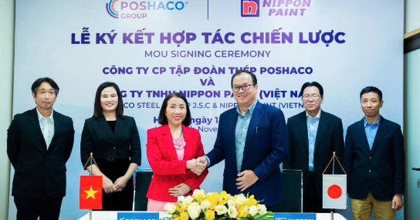 Thép Poshaco hợp tác chiến lược với tập đoàn Thép Posco và Sơn Nippon Paint