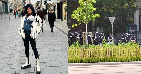 Mỹ nhân Việt kẹt ở nơi bị hàng trăm cảnh sát bao vây, phong tỏa nguyên 1 con đường