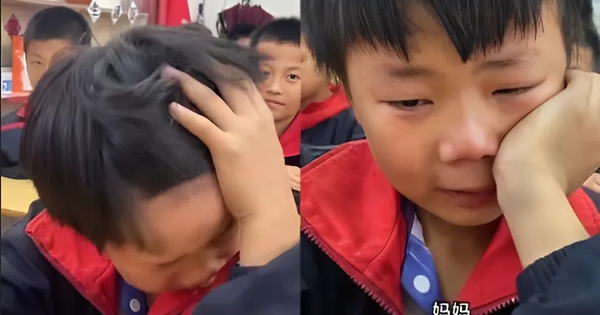 Cô giáo hỏi "Điều gì khiến em phiền lòng nhất", cậu bé tiểu học trả lời 1 câu khiến bố mẹ nghe xong phải ân hận