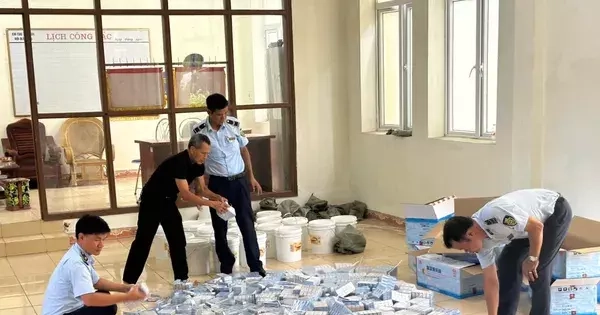 Thu giữ hơn 5.000 tuýp thuốc tân dược tại Móng Cái