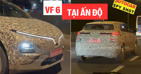 VinFast VF 6 lộ ảnh thử nghiệm tại Ấn Độ: Nhiều thông số bằng bản ở Việt Nam nhưng khoảng sáng gầm tăng thêm 20mm