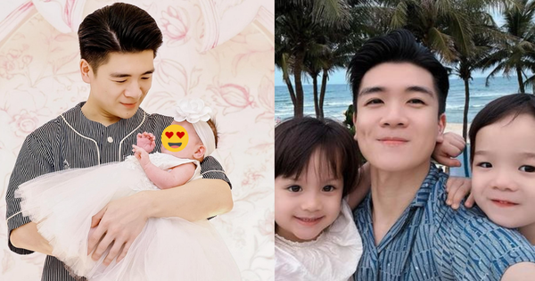Thiếu gia Đỗ Quang Vinh nhà bầu Hiển công khai ảnh công chúa nhỏ đầy tháng, chủ tịch ACB vào nói đúng một điều