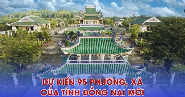 Trụ sở 95 xã, phường sau sắp xếp của tỉnh Đồng Nai mới