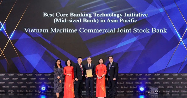 MSB nhận giải thưởng uy tín về Công nghệ Ngân hàng lõi