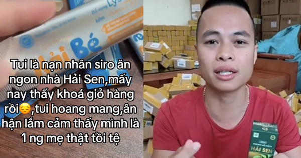 Mẹ bỉm mua sản phẩm siro ăn ngon của TikToker "Gia Đình Hải Sen" cho con uống, đồng loạt "kêu cứu"