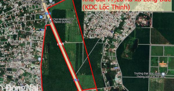 Khu đất 77ha gần sân bay lớn nhất cả nước và cao tốc ở Long Thành (Đồng Nai) có diễn biến mới