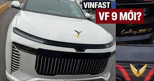 SUV mới giống VinFast VF 9 lộ màu sơn trắng cho thấy nhiều đường nét khác hẳn 'bản gốc', logo đặt nổi kiểu Rolls-Royce