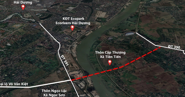 Hải Dương đầu tư hơn 1.200 tỷ xây cầu vượt sông Thái Bình ngay gần dự án của Ecopark, thiết kế với kiến trúc đặc biệt