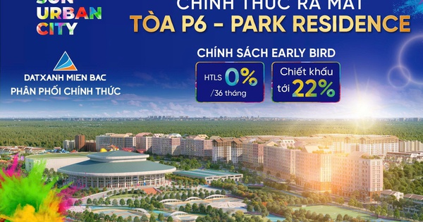 Tiếp nối thành công, tòa mới P6 thuộc Sun Urban City Hà Nam chính thức ra mắt