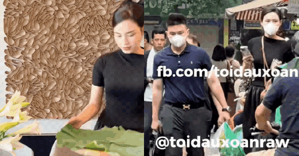 Viral khoảnh khắc Đỗ Hà đi chợ cùng bạn trai thiếu gia, netizen "bàn nhiều" về 1 thứ trên người nàng