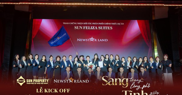 NewstarLand - Đại lý F1 chiến lược phân phối dự án Sun Feliza Suites