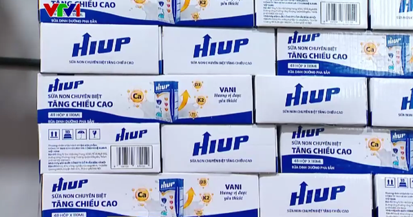 Sữa bột Hiup giả có doanh thu hơn 6.700 tỷ đồng: Giá xuất xưởng 88.000 bán ra 546.000 đồng/hộp