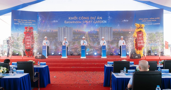Khởi công dự án KĐT Eurowindow Sport Garden - “Cú hích” cho thị trường bất động sản TP. Vinh