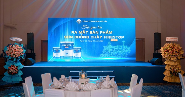 Sơn Hải Vân ra mắt FIRESTOP IS-120, đạt chuẩn chống cháy châu Âu