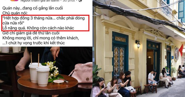 Quán cà phê nổi tiếng Hà Nội bỗng bị đồn đóng cửa vì "lỗ nặng", chủ quán hốt hoảng lên tiếng
