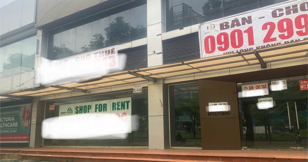 "Phố nhà giàu" Phú Mỹ Hưng đìu hiu, mặt bằng cho thuê treo bảng dài ngày, vắng người thuê