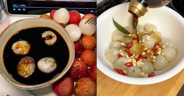 Loạt món ăn từ vải gây hoang mang: Người chấm xì dầu, người trộn với... ớt tỏi