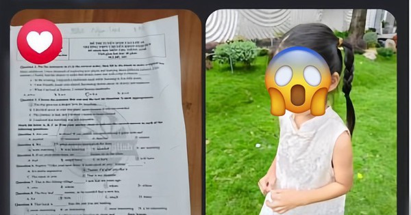 Con gái lớp 2 làm đề thi lớp 10 được 9,75 điểm, mẹ vẫn khiêm tốn "chưa ra biển lớn": Màn khoe con khiến MXH dậy sóng
