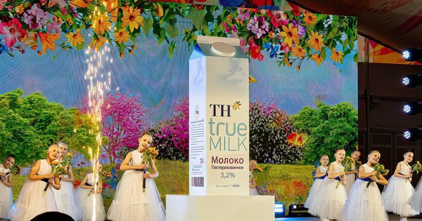 TH true MILK: Chính thức ra mắt thương hiệu tại Liên bang Nga