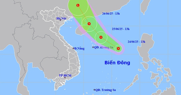 Áp thấp nhiệt đới hình thành trên Biển Đông