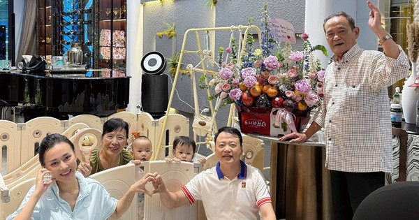 Shark Bình đăng ảnh cả gia đình, nhìn là thấy rõ thái độ của bố mẹ chồng với Phương Oanh