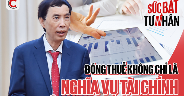 TS Võ Trí Thành: Người thu nhập chỉ 1 triệu đồng vẫn nên đóng thuế 1.000 đồng mỗi tháng