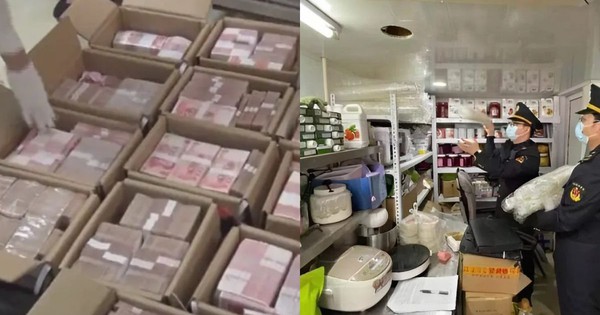 Tịch thu 1.600 tỷ đồng trong một cửa hàng trà sữa