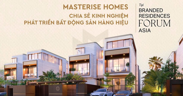 Masterise Homes chia sẻ kinh nghiệm phát triển BĐS hàng hiệu tại Branded Residences Forum Asia 2025