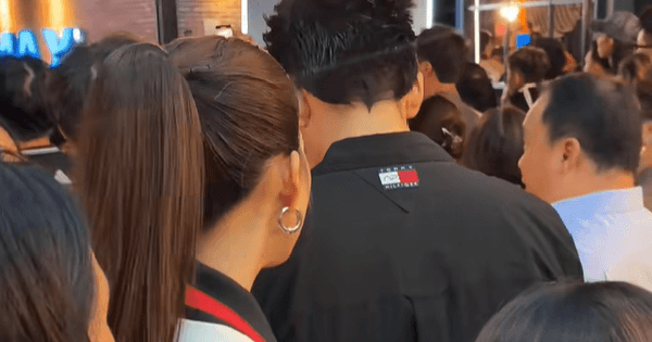 Bắt gặp cặp đôi diễn viên - Hoa hậu Vbiz vô tư ôm ấp giữa trung tâm thương mại, hỏi phim giả tình thật không thì cứ chối