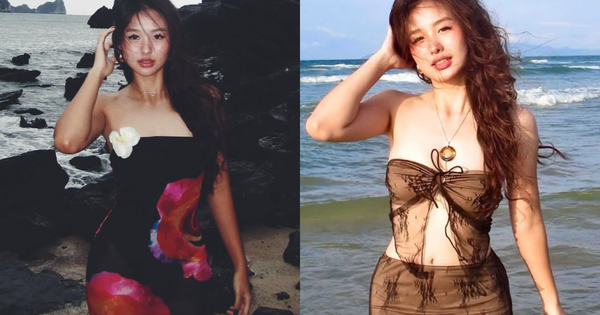 Ái nữ hoa khôi bóng chuyền Kim Huệ khoe vóc dáng nóng bỏng, 18 tuổi nhan sắc đỉnh cao, phổng phao bất ngờ