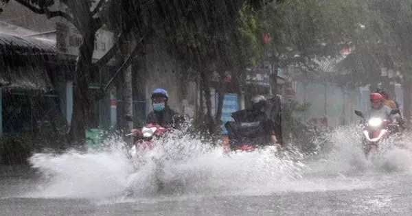 Miền Bắc đón mưa lớn kéo dài