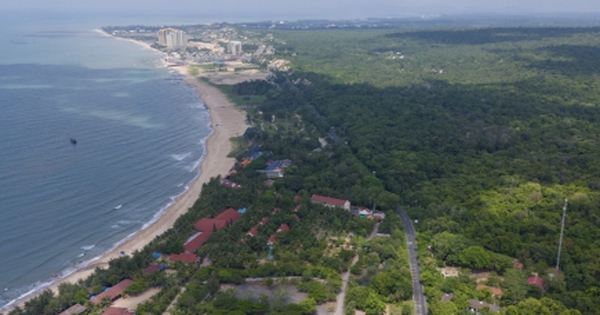 Toàn cảnh vị trí xây dựng cao tốc từ Hồ Tràm đến sân bay Long Thành