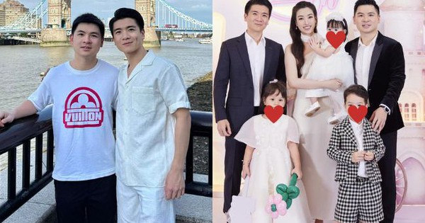 Hai thiếu gia nghìn tỷ nhà bầu Hiển cùng Đỗ Mỹ Linh du hí Anh: Khi du học còn non xanh,trở lại là bố bỉm!
