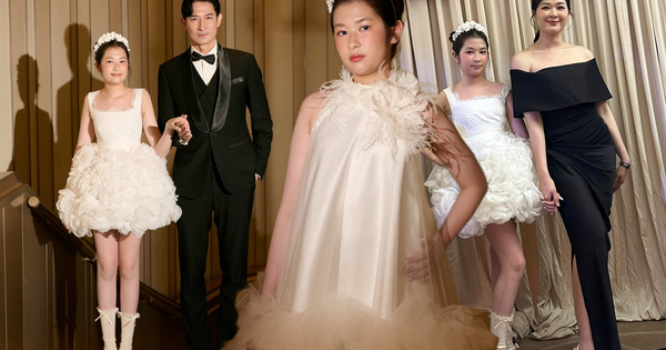 Con gái 13 tuổi của Huy Khánh - Mạc Anh Thư: Chân dài miên man như siêu mẫu, khuôn mặt cực kỳ giống mẹ