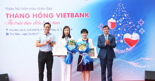 Hơn 200 CBNV tham gia hiến máu tình nguyện Tháng hồng Vietbank