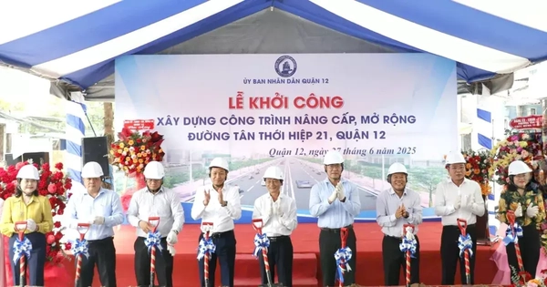 Quận 12 khởi công dự án nâng cấp đường dân sinh hơn 1.300 tỷ đồng