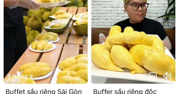 Buffet sầu riêng 199.000 đồng ăn trong 1 giờ "gây bão" mạng xã hội