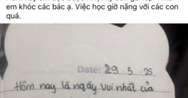 Mẹ Hà Nội bật khóc khi đọc nhật ký của con gái lớp 4, câu cuối trang khiến chị và triệu cha mẹ lặng người!