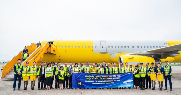Vietravel Airlines chính thức nhận máy bay Airbus A321 đầu tiên thuộc quyền sở hữu của mình