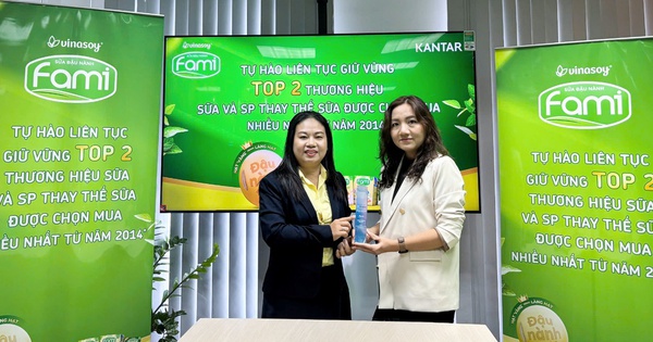 Fami tiếp tục giữ vững Top 2 thương hiệu được chọn mua nhiều nhất